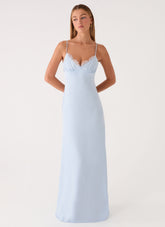 Sunniva Maxi Dress - Blue