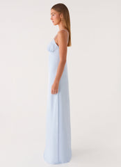 Sunniva Maxi Dress - Blue