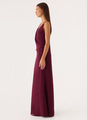 Sunset Edit Maxi Dress - Berry Kiss