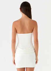 Thalina Mini Dress - White