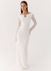Theresea Maxi Dress - White