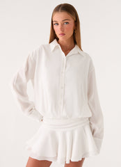 Tranter Mini Dress - White