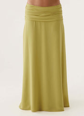 Willowmena Maxi Skirt - Lime