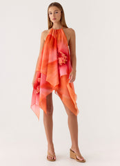 Wylma Mini Dress - Orange Blossom
