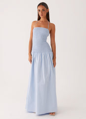 Zahra Maxi Dress - Blue
