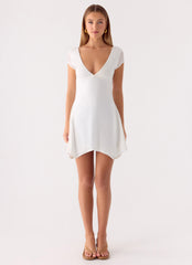Zev Mini Dress - White