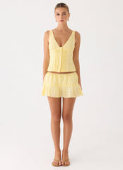 Aberley Skort - Yellow