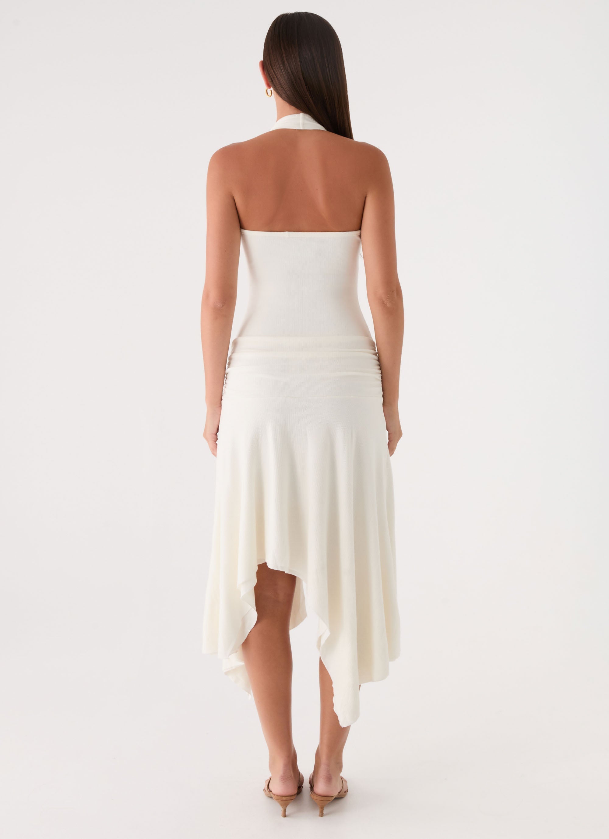 Alise Midi Dress - White