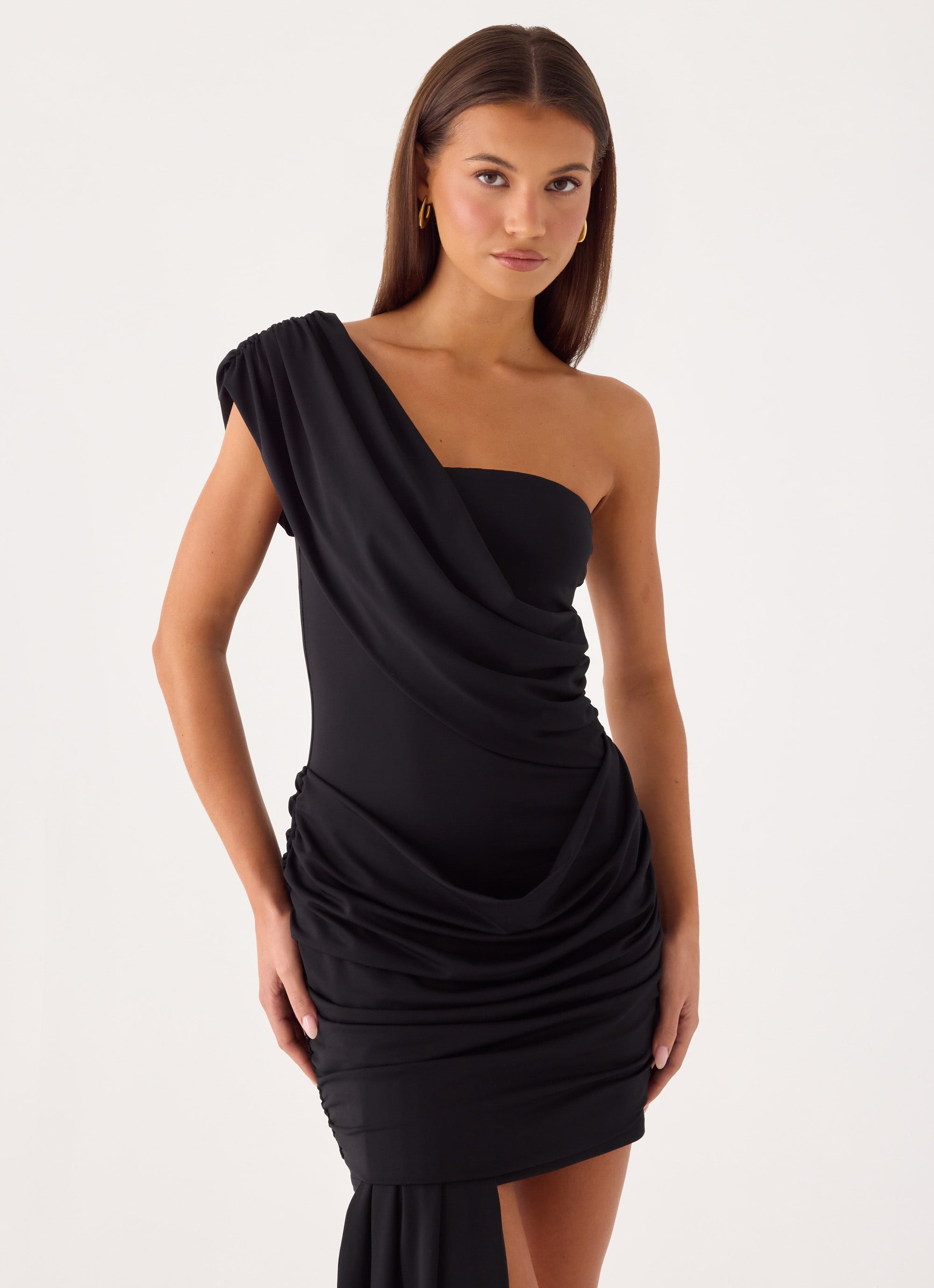 Alizee Mini Dress - Black