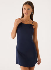 Amaliya Mini Dress - Midnight Blue