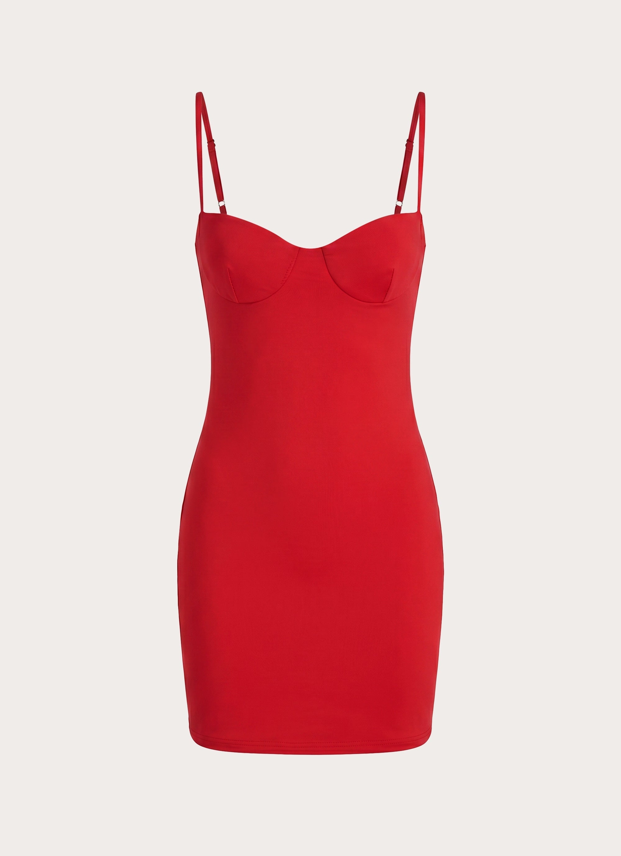 Ame Underwire Mini Dress - Red