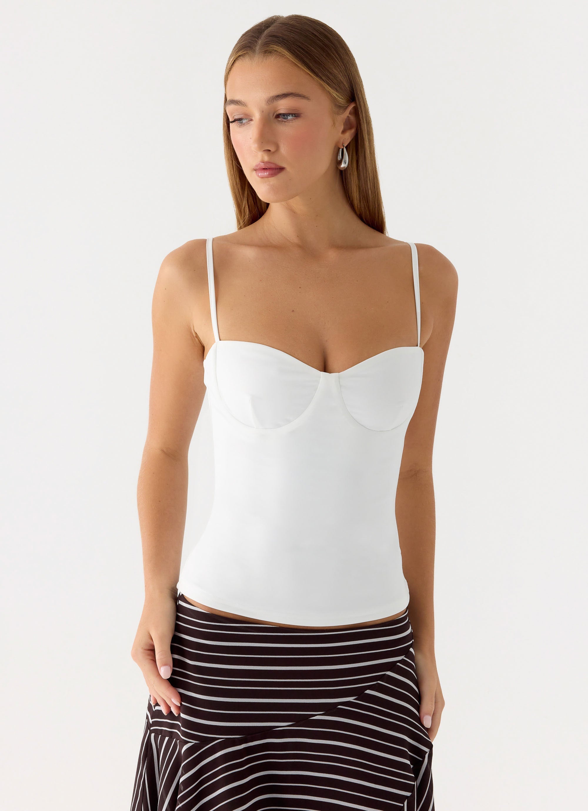 Ame Underwire Top - White