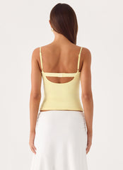 Ame Underwire Top - Yellow
