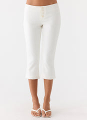Andrea Pants - White