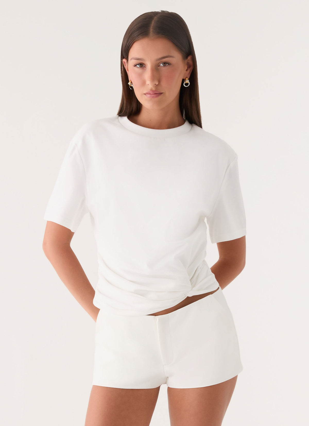 Anora Tee - White