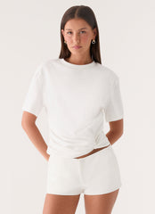 Anora Tee - White