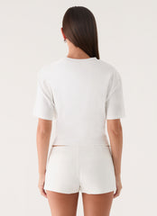 Anora Tee - White