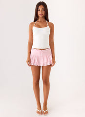 Aspyn Mini Skort - Pink