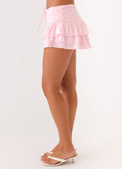 Aspyn Mini Skort - Pink