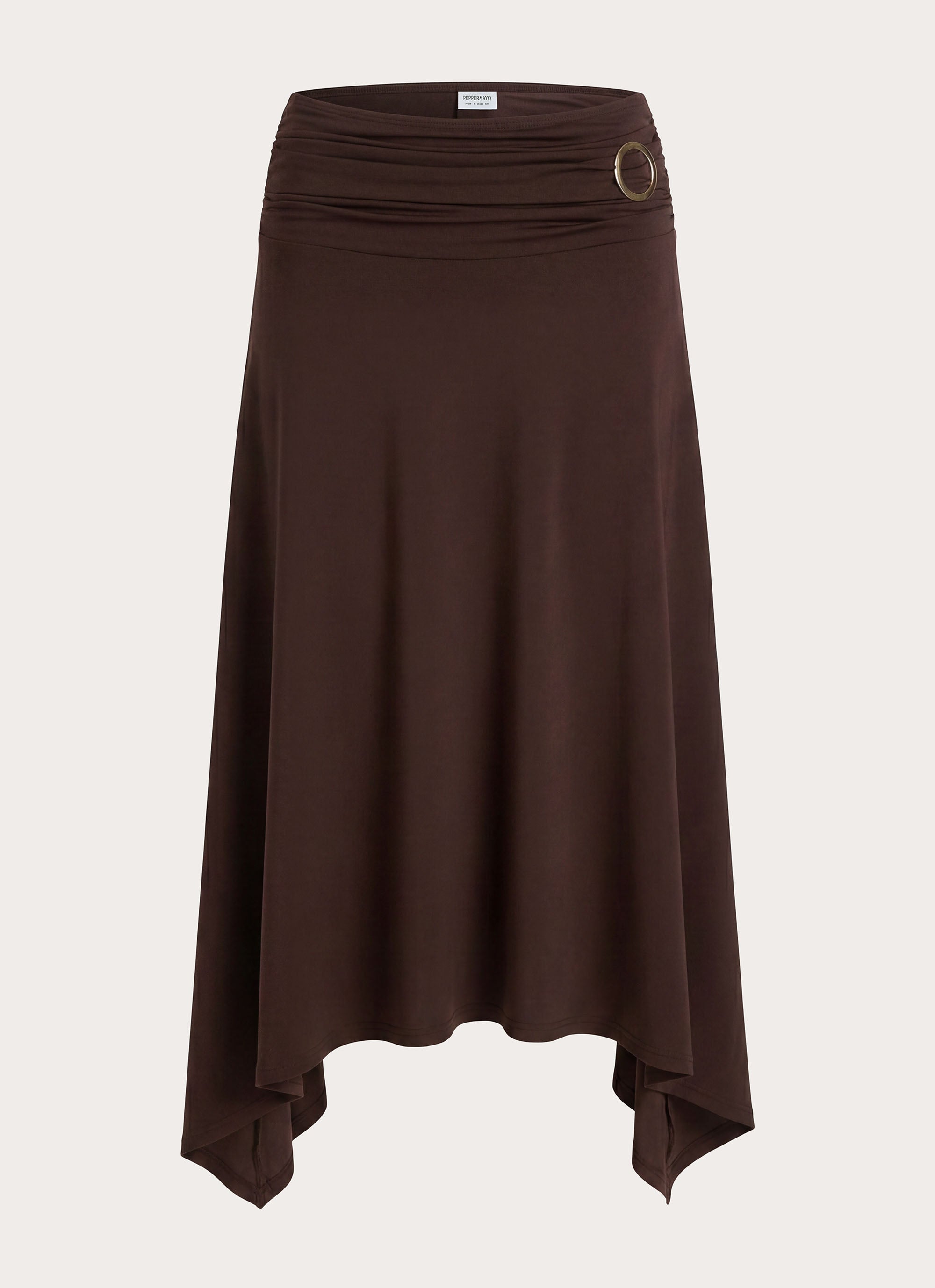 Automatic Midi Skirt - Rose Taupe