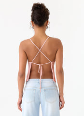 Avania Beaded Top - Pink
