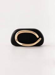 Avenna Clutch Bag - Black