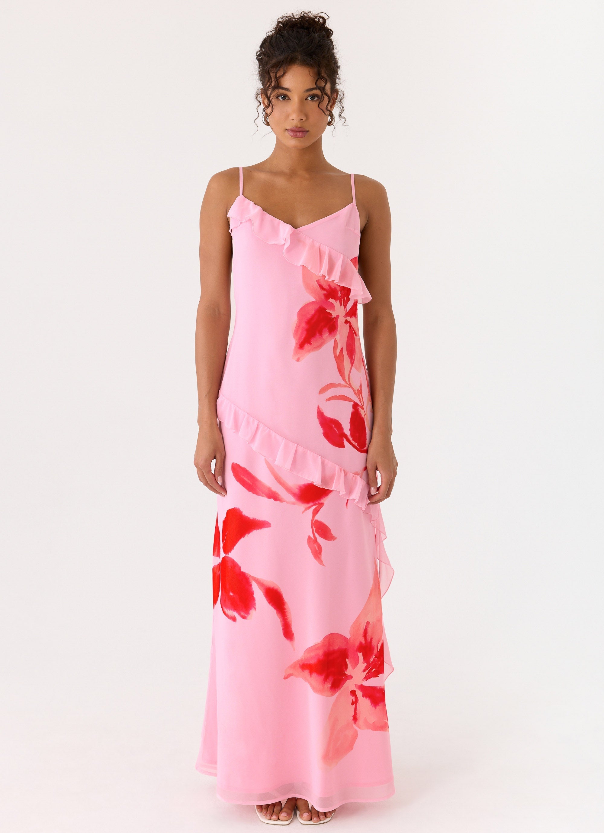 Ayesha Maxi Dress - Pink Petal