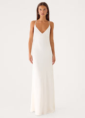Bailie Maxi Dress - White