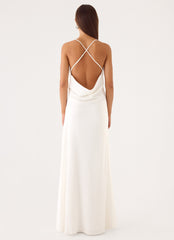 Bailie Maxi Dress - White
