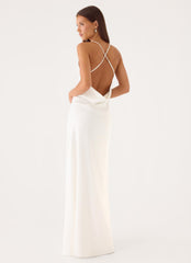 Bailie Maxi Dress - White