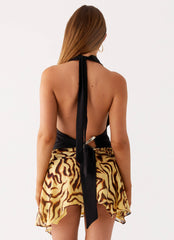 Bare Minimum Halter Top - Black