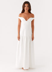 Basel Maxi Dress - White