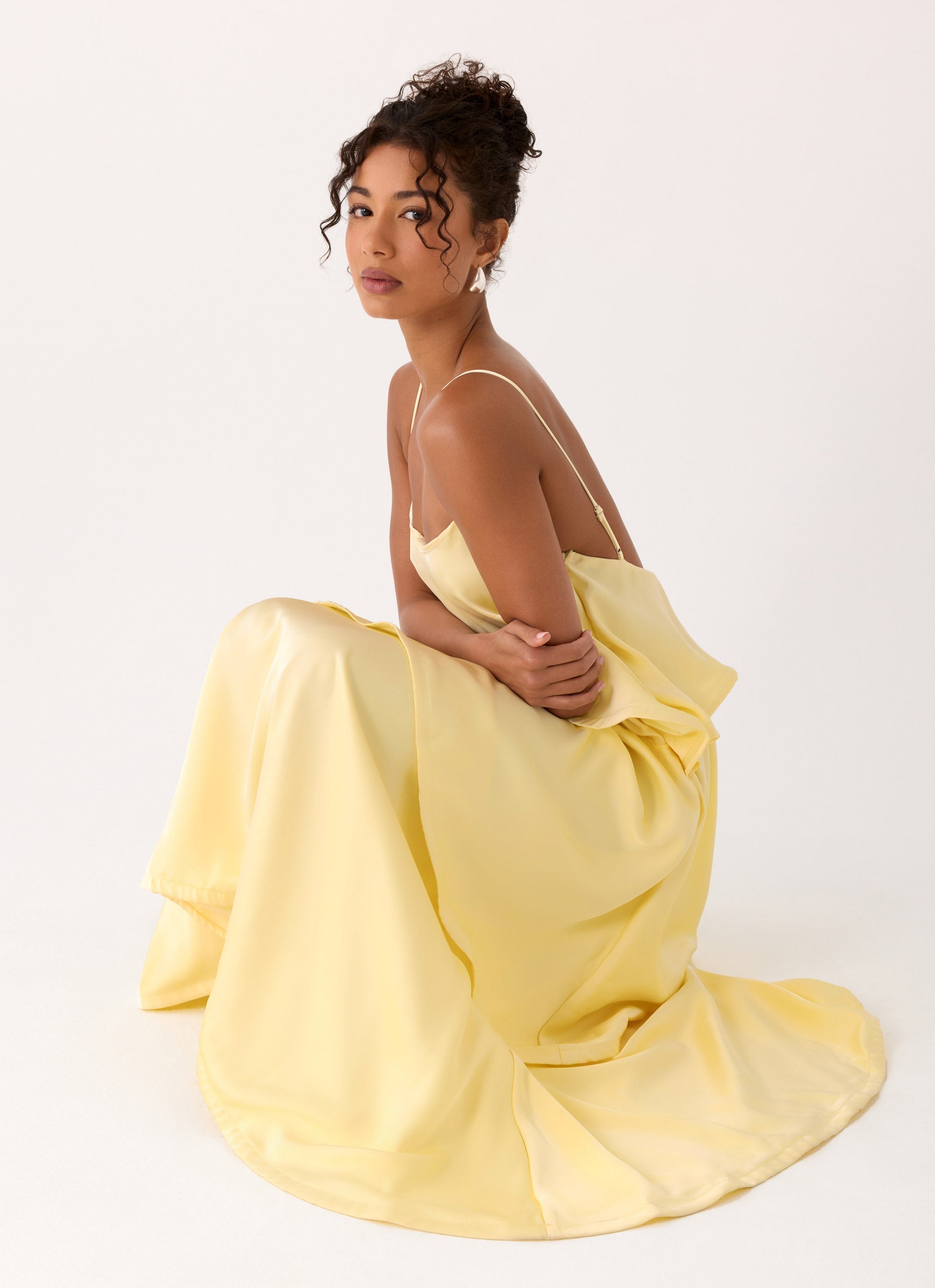 Becka Maxi Dress - Yellow