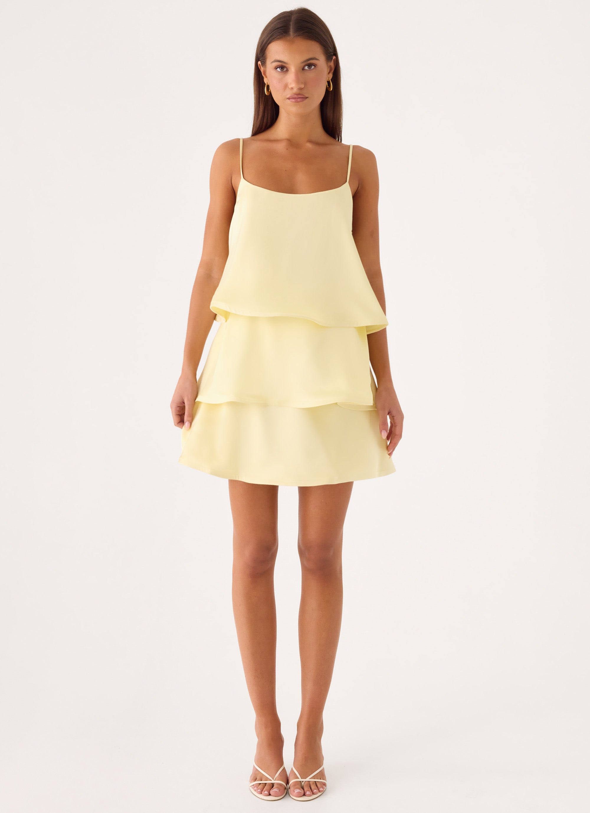 Becka Mini Dress - Yellow