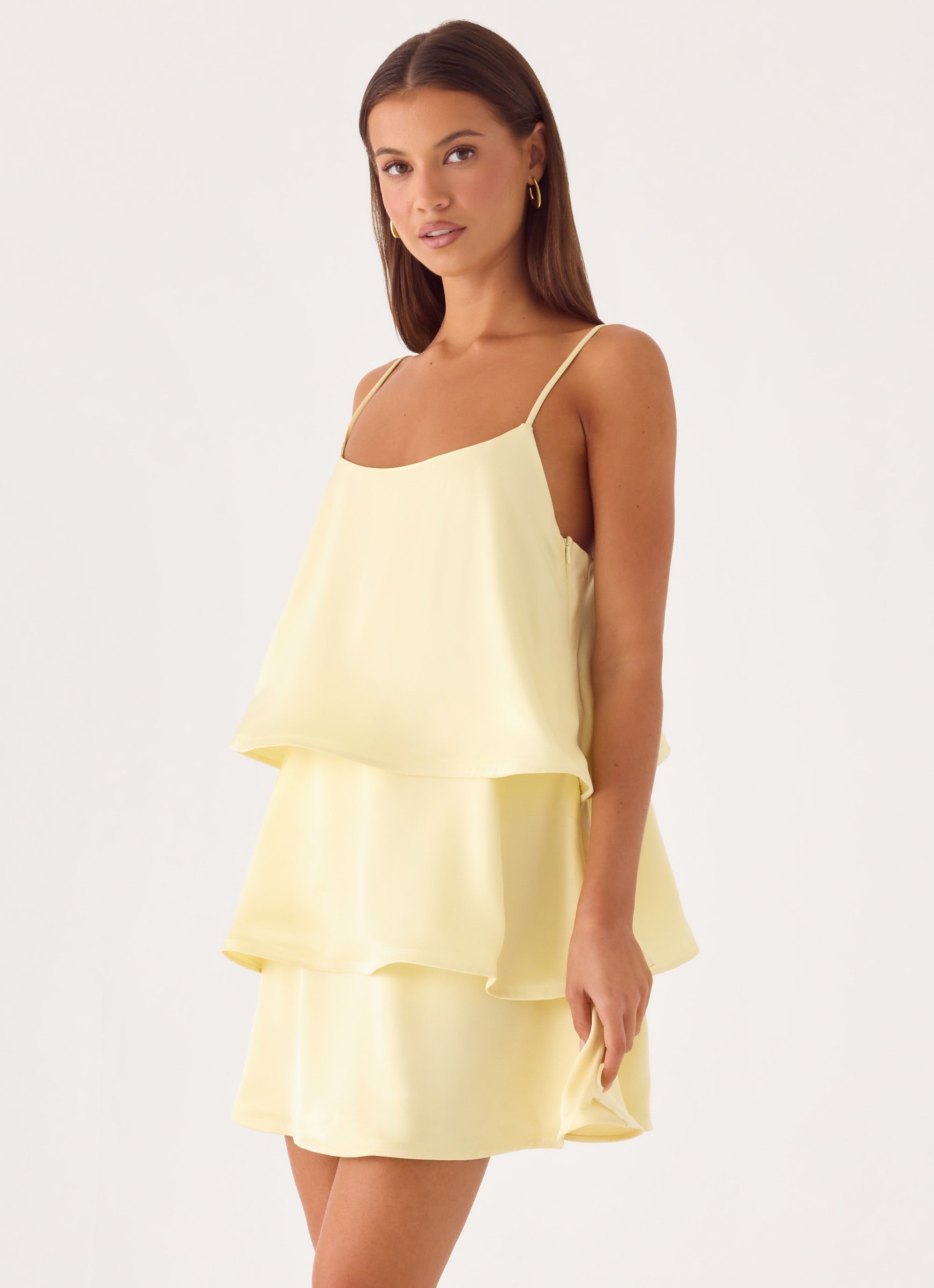 Becka Mini Dress - Yellow