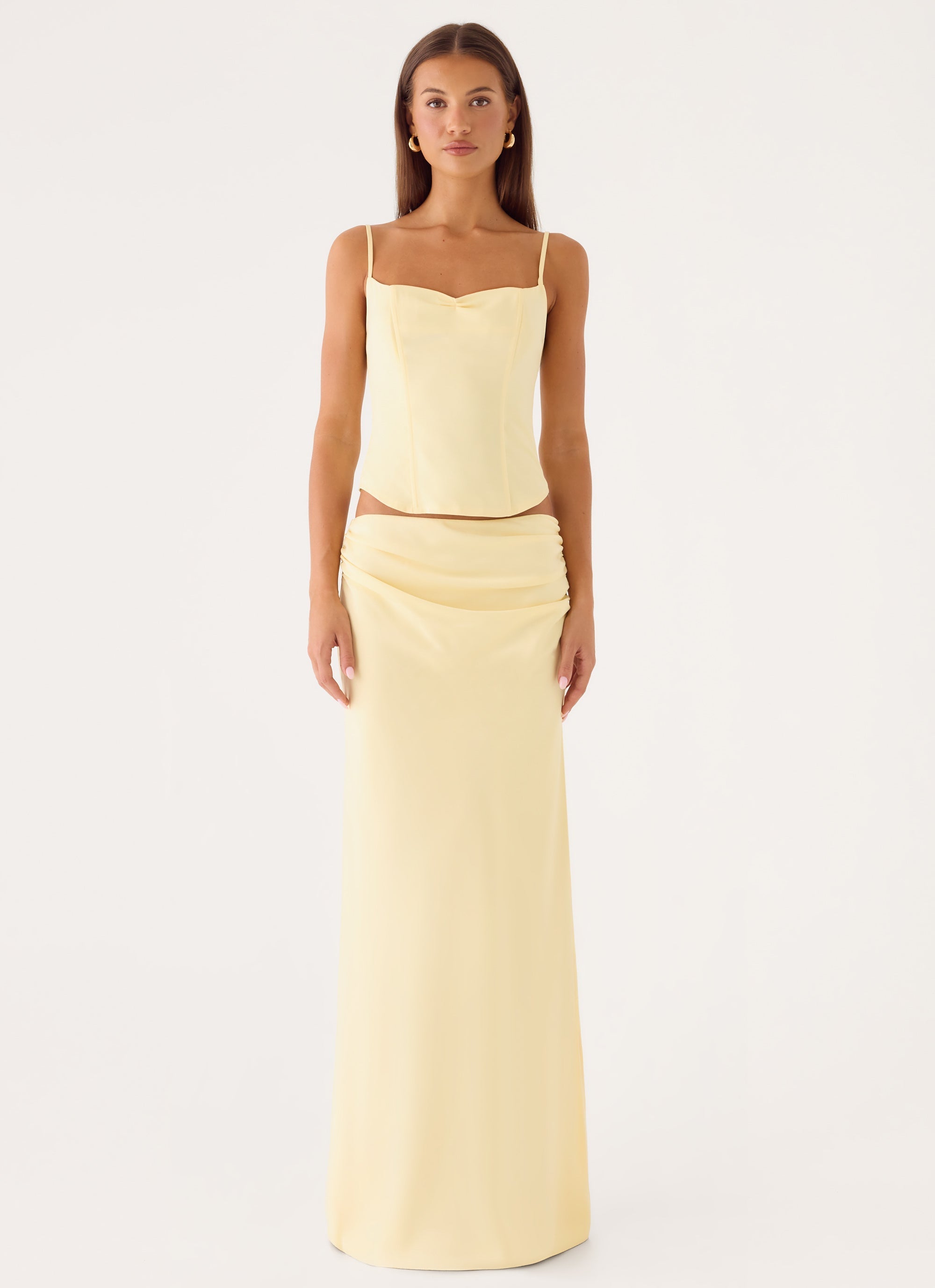 Belle Chime Bustier - Baby Yellow