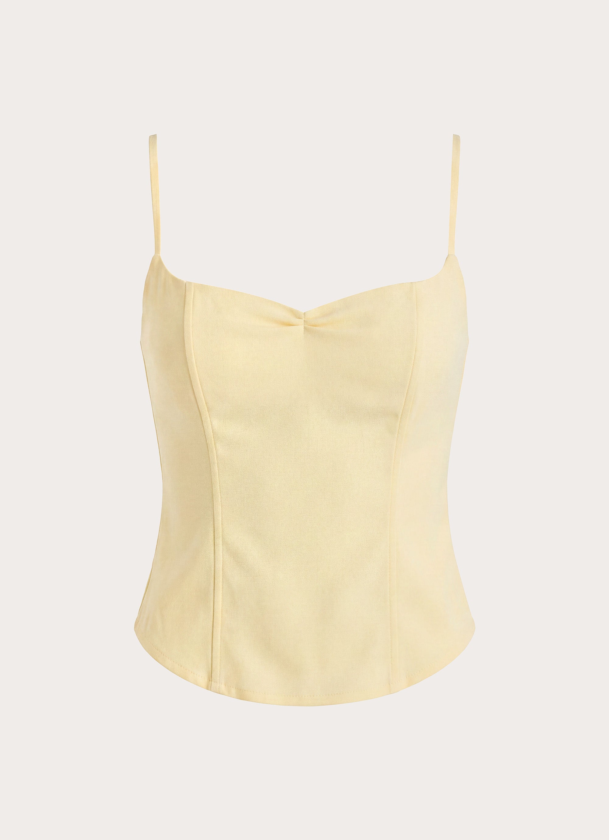 Belle Chime Bustier - Baby Yellow