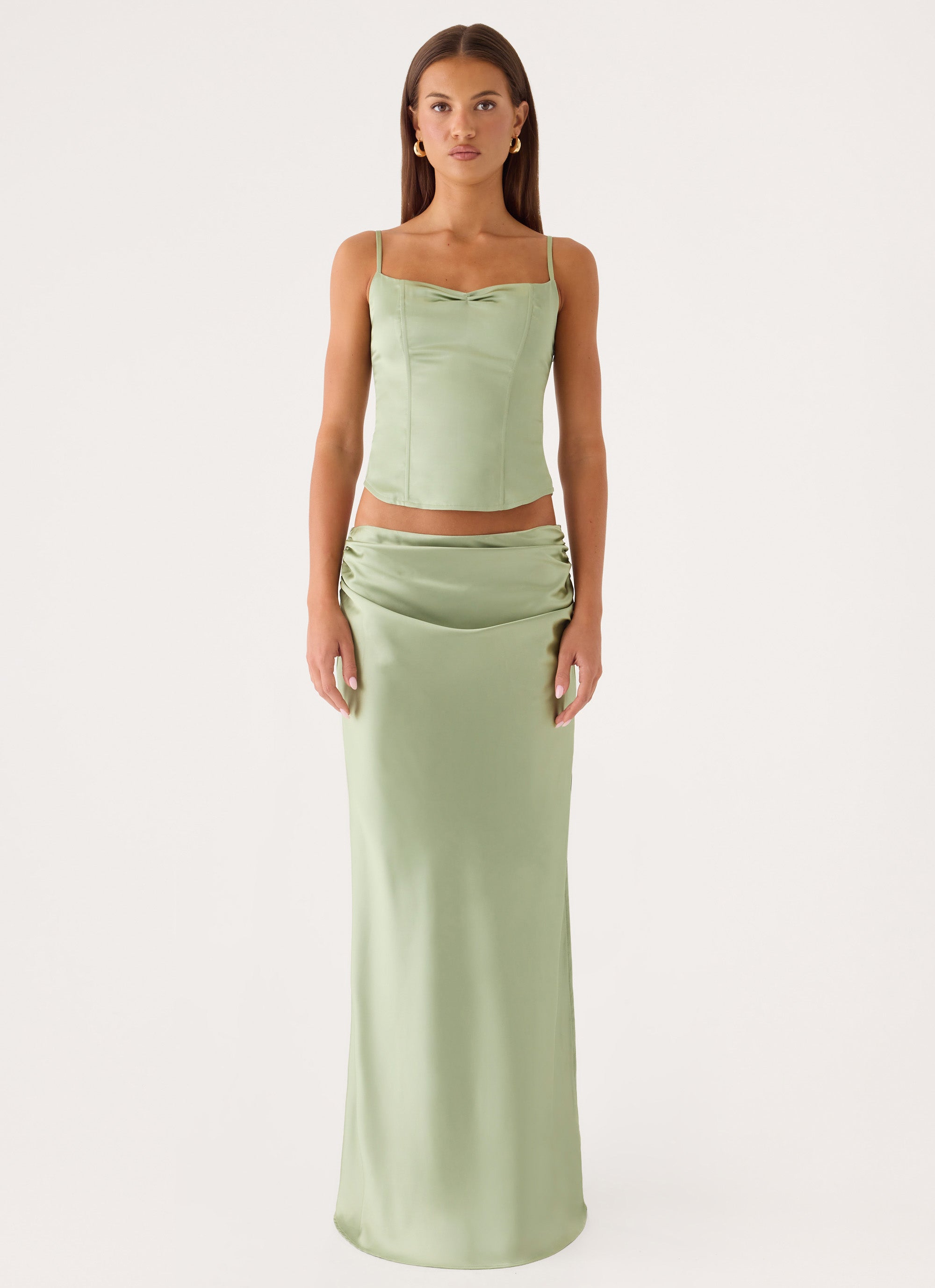 Belle Chime Bustier - Sage