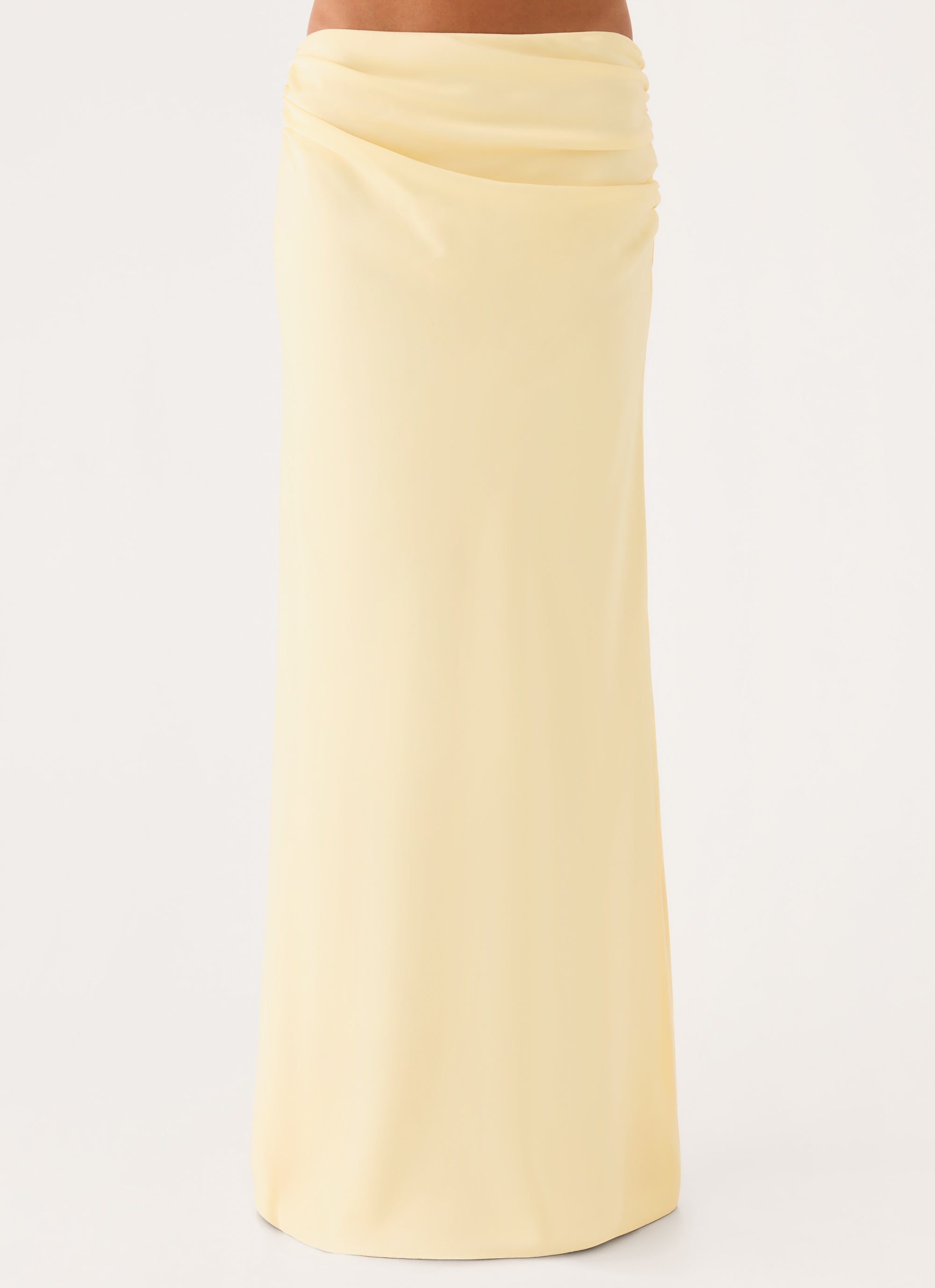 Belle Chime Maxi Skirt - Baby Yellow