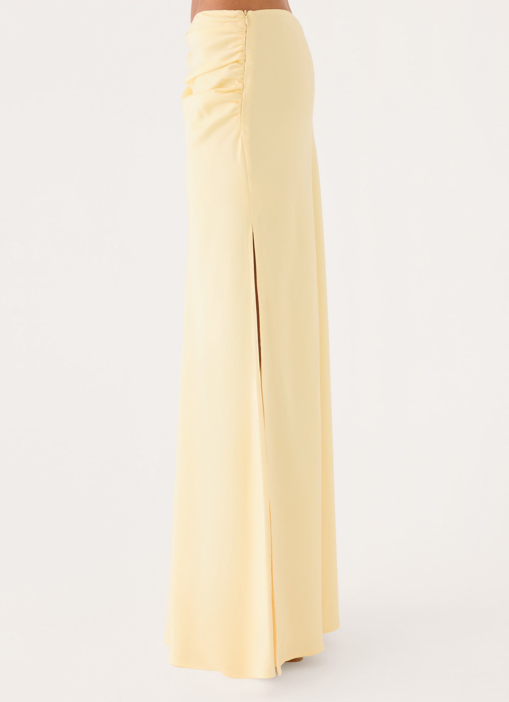 Belle Chime Maxi Skirt - Baby Yellow