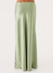 Belle Chime Maxi Skirt - Sage