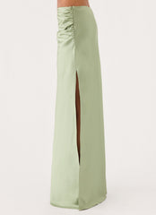 Belle Chime Maxi Skirt - Sage