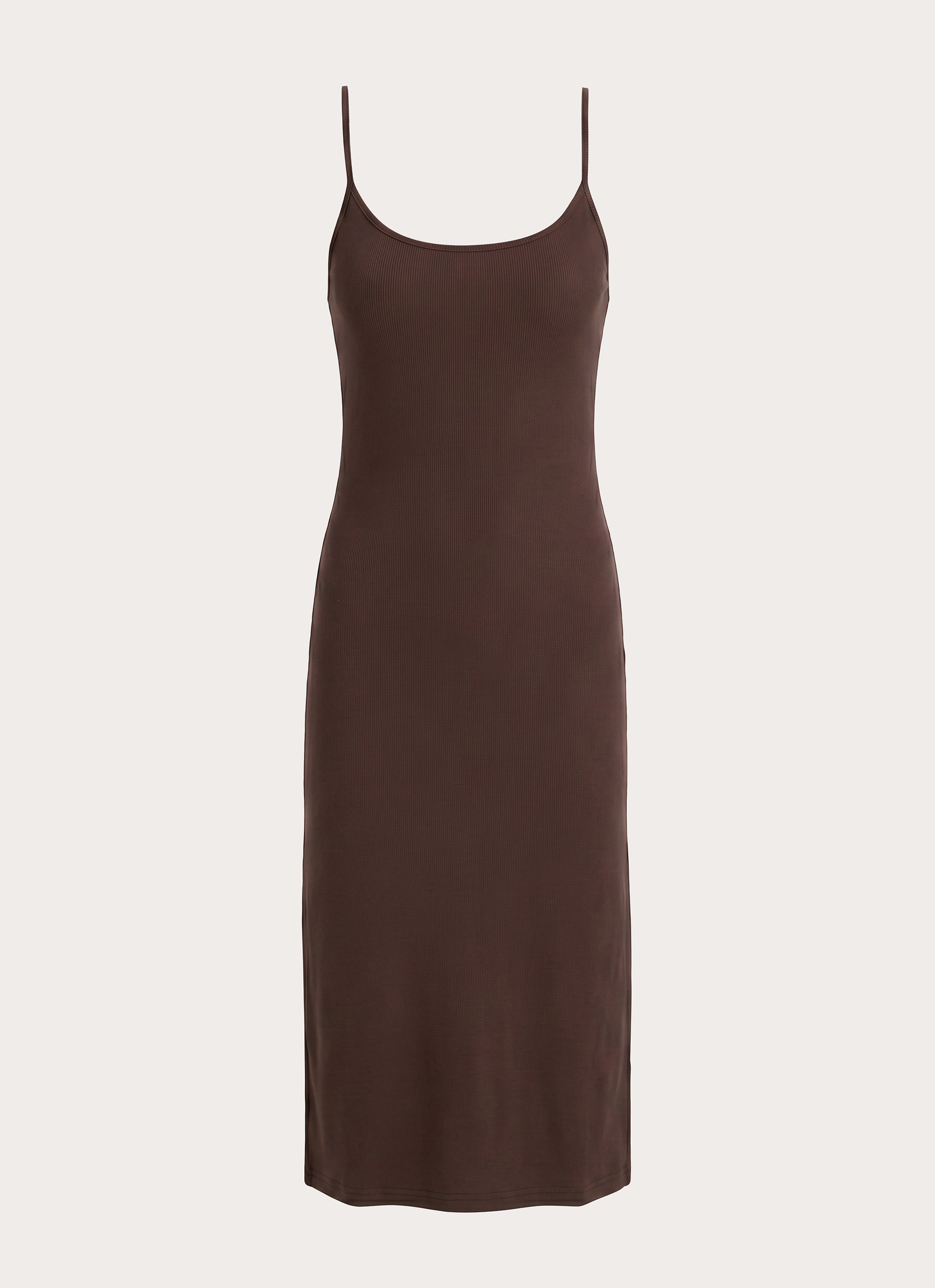 Between Tasks Midi Dress - Chocolate Fudge