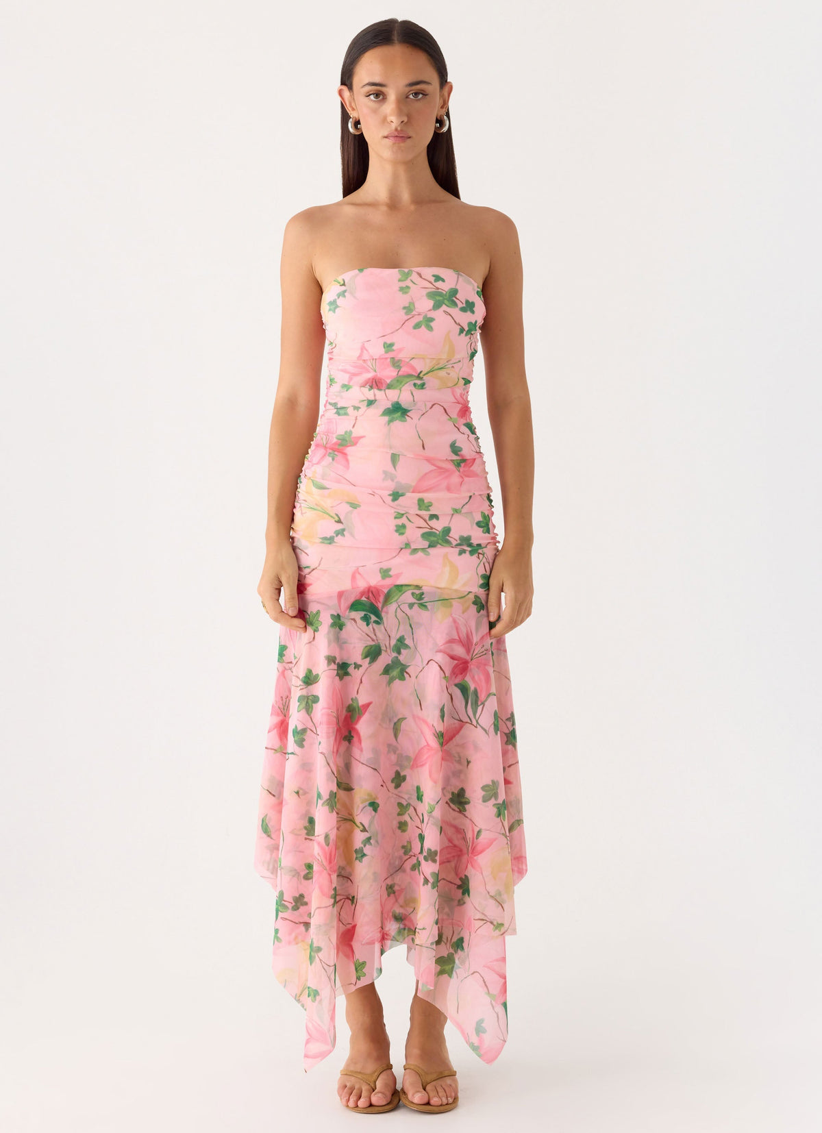 Bingle Midi Dress - Blooming Spring