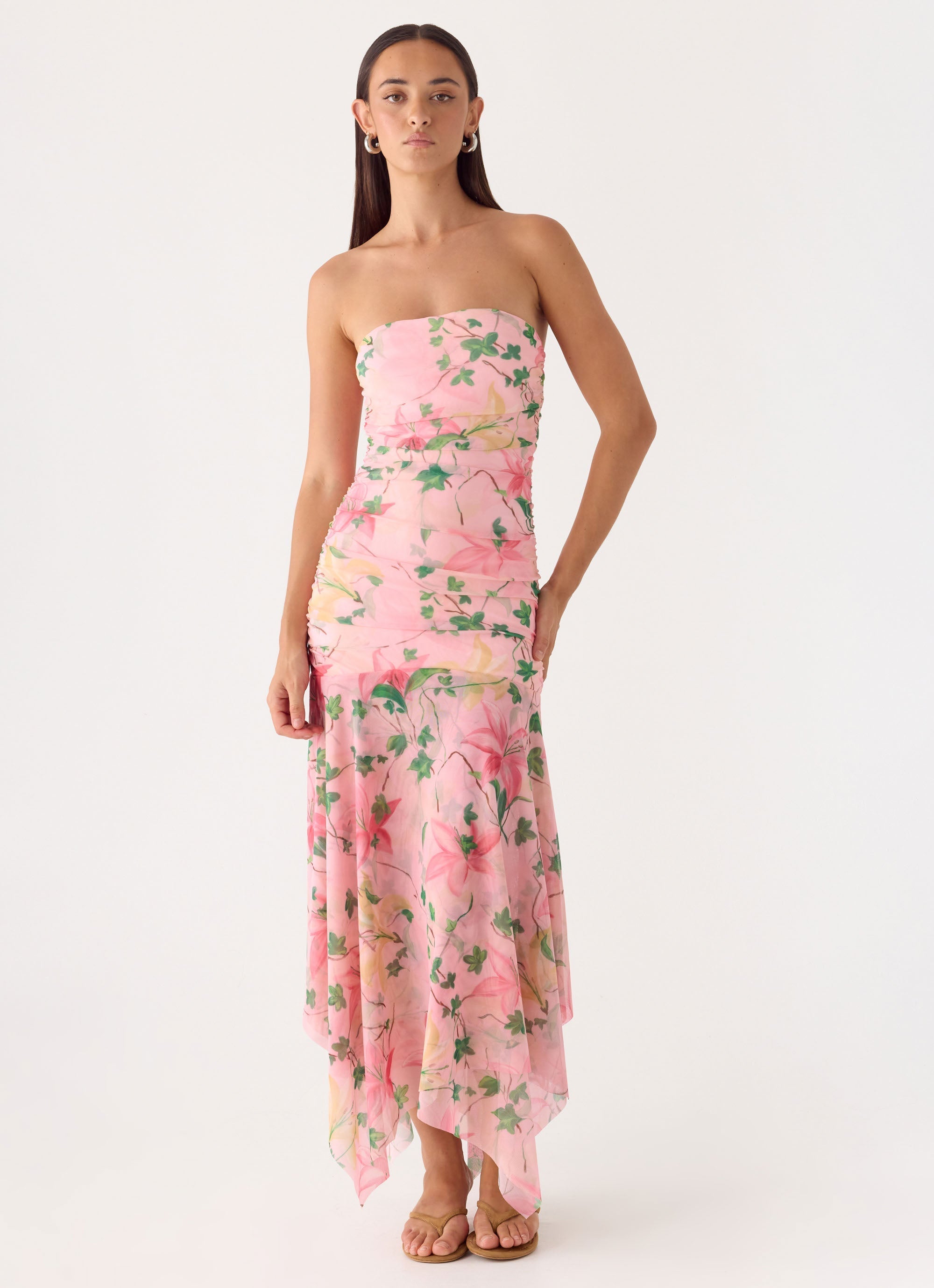 Bingle Midi Dress - Blooming Spring