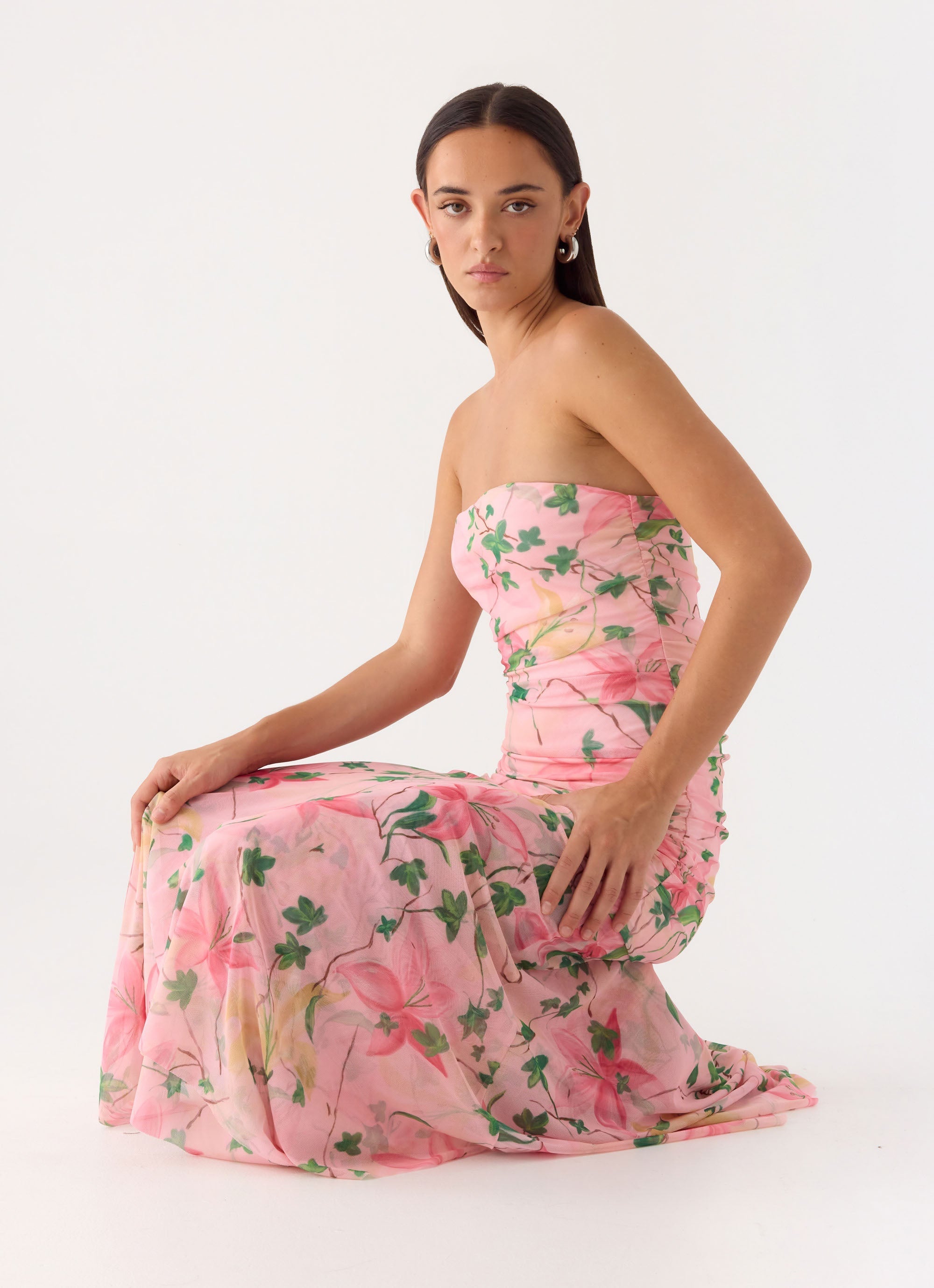Bingle Midi Dress - Blooming Spring