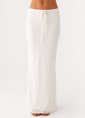 Blakely Maxi Skirt - Ivory