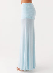 Blaze Maxi Skirt - Blue