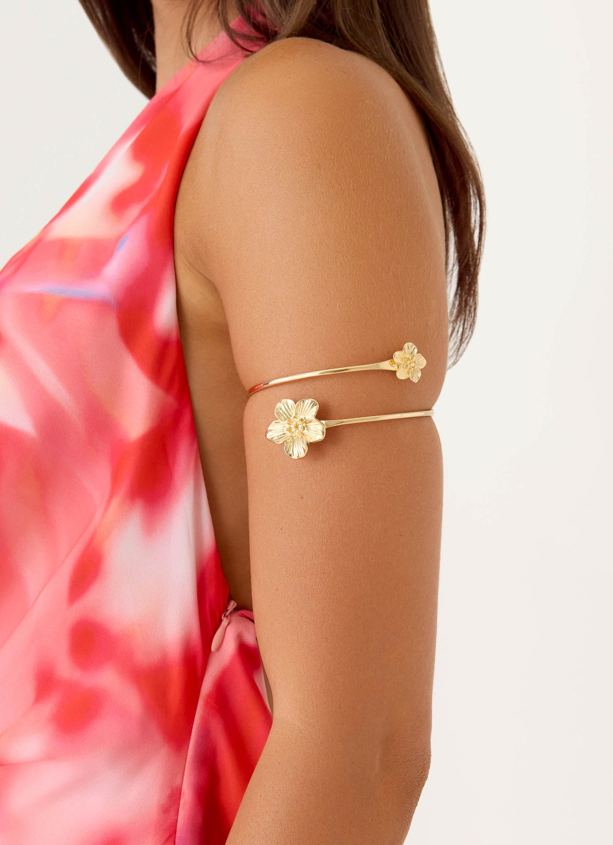 Blooming Love Arm Cuff - Gold
