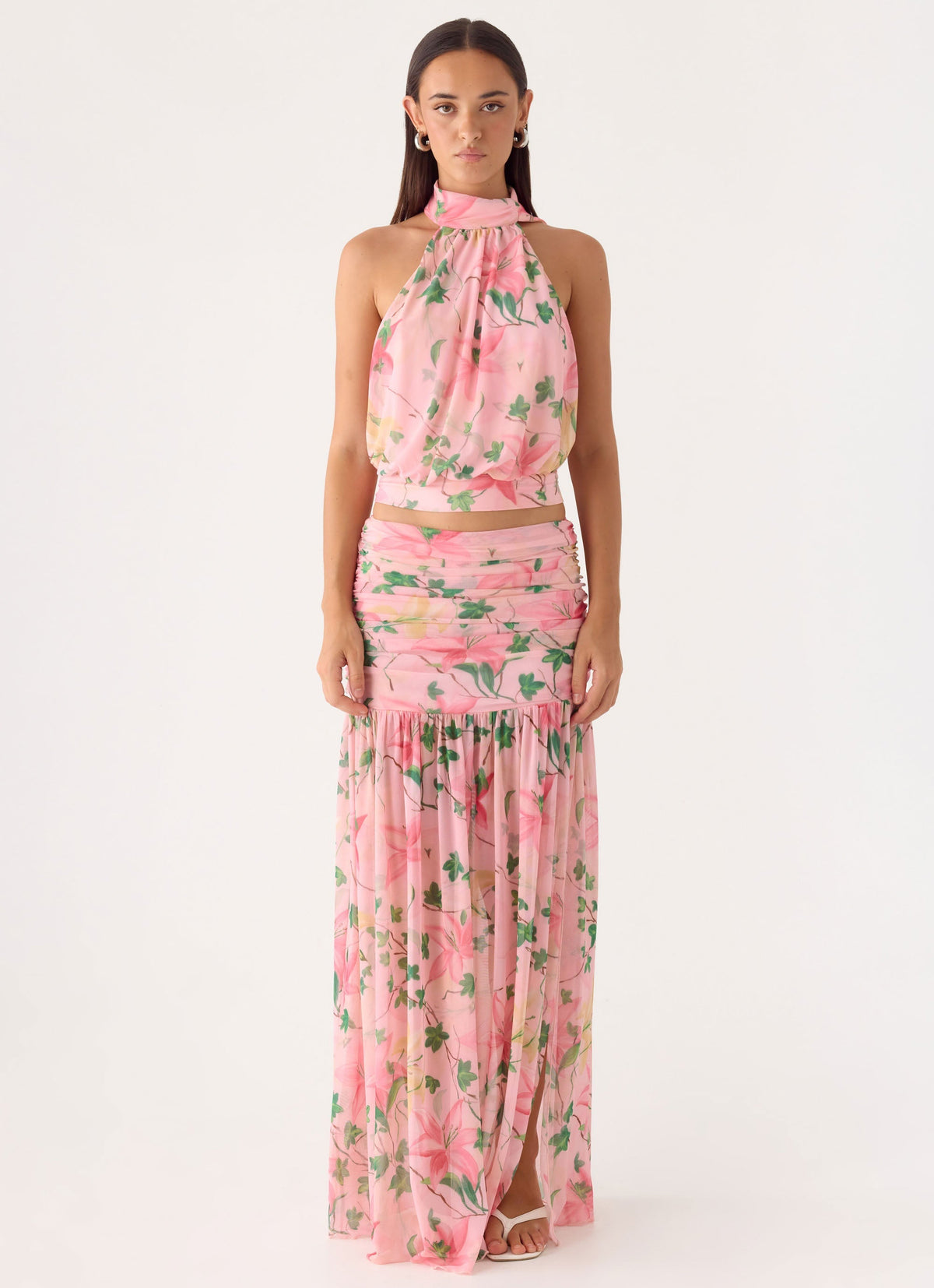 Cantrall Maxi Skirt - Blooming Spring